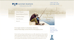 Desktop Screenshot of bonneywatson.com
